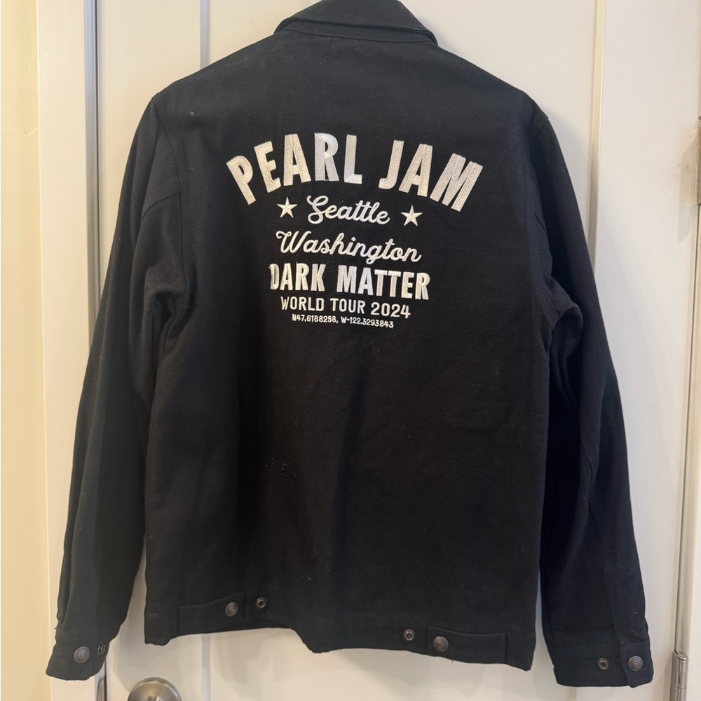 Black Pearl Jam Tour Jacket